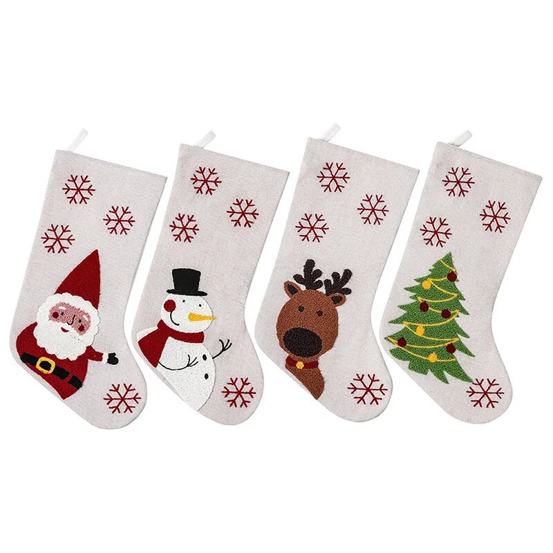 Božićne čarape Poklon vrećica Božićni ukrasi Božićni set čarapa Božićni privjesak Poklon vrećica Božićni poklon