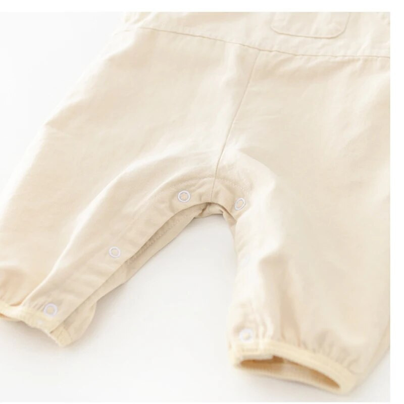 Proljetni kombinezon za bebe 2023., kombinezon za dojenčad, djevojčice, ležerni pamuk za dječake, jednobojne hlače bez rukava, jesenska odjeća za novorođenče