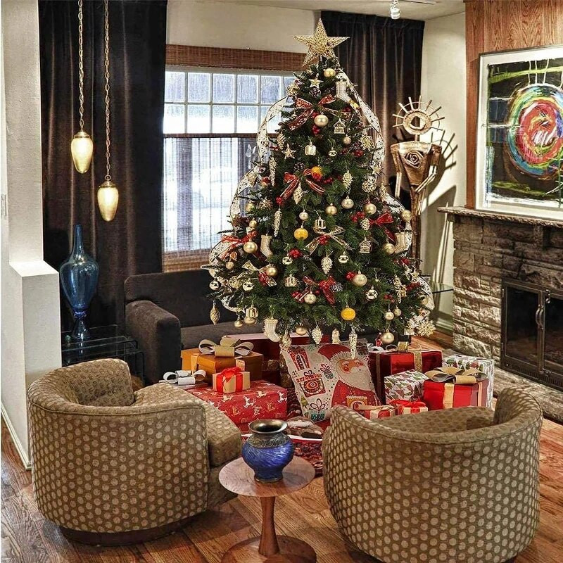 24/36 gab. Ziemassvētku balles, Ziemassvētku eglītes rotājums, piekarināms kulons Ziemassvētku rotājums 2023. gada Ziemassvētku mājas adorno navidad 2024