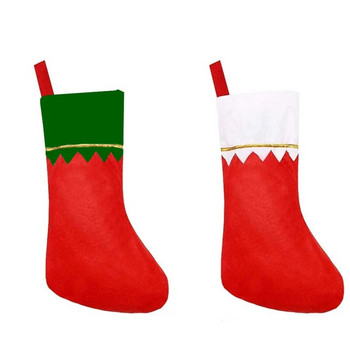 Висяща чанта за коледни чорапи Коледни подаръци Пном Пен Коледни чорапи Бяла уста Зелена уста Коледни декоративни чорапи