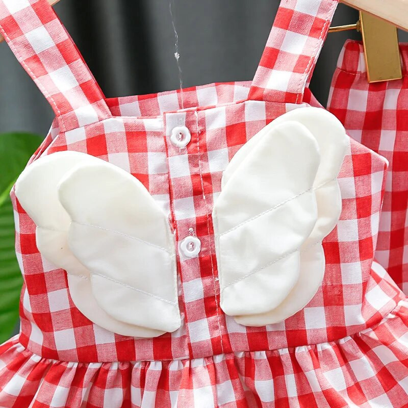 Dojenčad, djeca, djevojčice, kompleti odjeće, ljetna anđeoska krila, sling majice bez rukava, prsluk i kratke hlače, dječja odjeća, odijelo