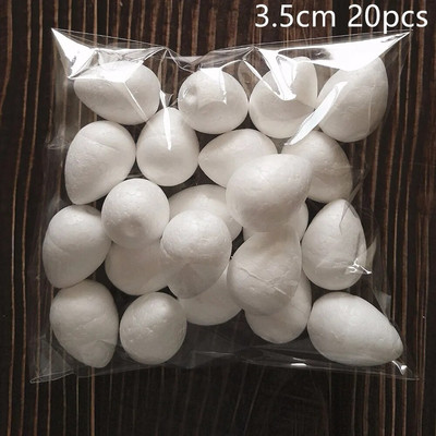 1,5/2/3/4/5 cm pjenaste kuglice od polistirena od stiropora DIY božićne kuglice od pjene u obliku kapljice ruže za dekoraciju vjenčanja