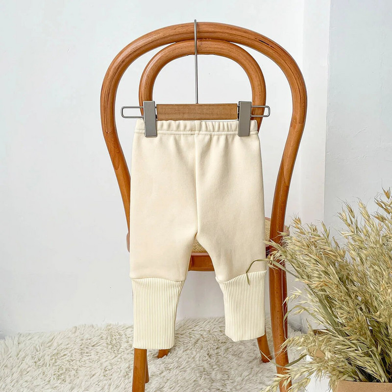 Φθινόπωρο Χειμώνας μωρό αγόρια κορίτσια συνονθύλευμα κολάν βρεφικά βαμβακερά ραβδώσεις ζεστό μακρύ παντελόνι νήπιο κορίτσι φλις κολάν casual παντελόνι