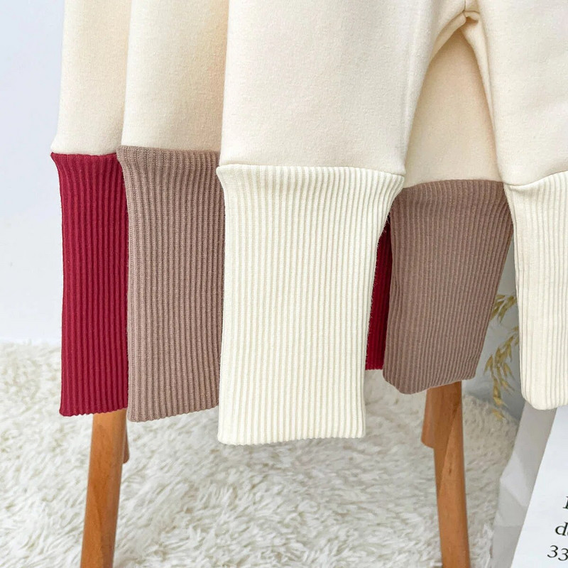 Φθινόπωρο Χειμώνας μωρό αγόρια κορίτσια συνονθύλευμα κολάν βρεφικά βαμβακερά ραβδώσεις ζεστό μακρύ παντελόνι νήπιο κορίτσι φλις κολάν casual παντελόνι