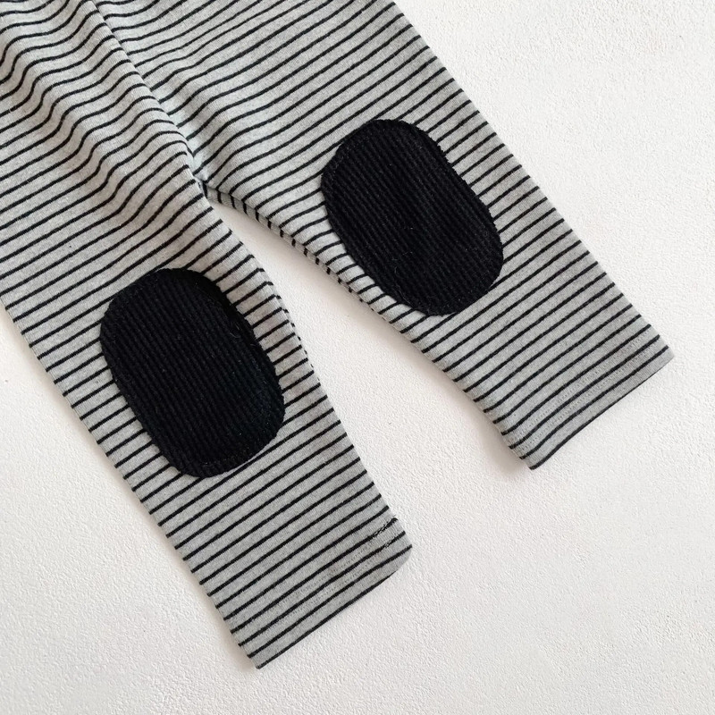 2023. gada pavasara rudens, mazuļu svītraini legingi, zēni, meitenes, ikdienišķas šauras bikses korejiešu, vienkāršas raibās bikses bērniem, kokvilnas elastīgās bikses