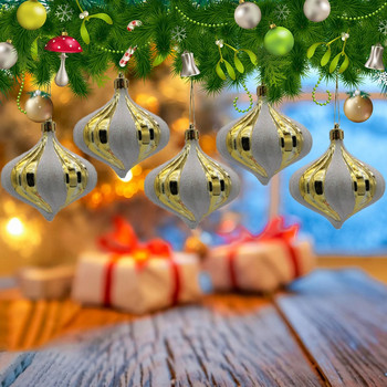 Χριστουγεννιάτικα στολίδια χριστουγεννιάτικου δέντρου Διακοσμήσεις μπάλας χριστουγεννιάτικου δέντρου Σχέδιο κρεμμυδιού μπάλας Χριστουγεννιάτικη μπάλα κρεμαστό στολίδια για