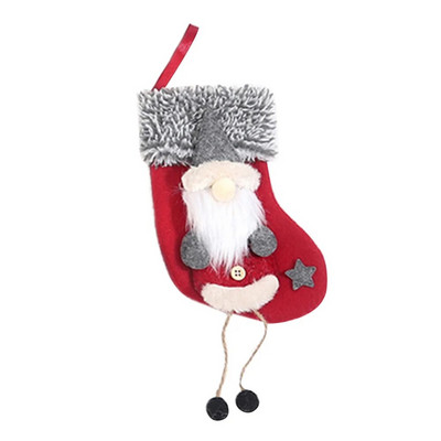 Χριστουγεννιάτικη τσάντα δώρου Πρωτοχρονιάς 2023 Χριστουγεννιάτικα διακοσμητικά για το σπίτι Noel διακόσμηση Χριστουγεννιάτικο δέντρο Τσάντα καραμέλα