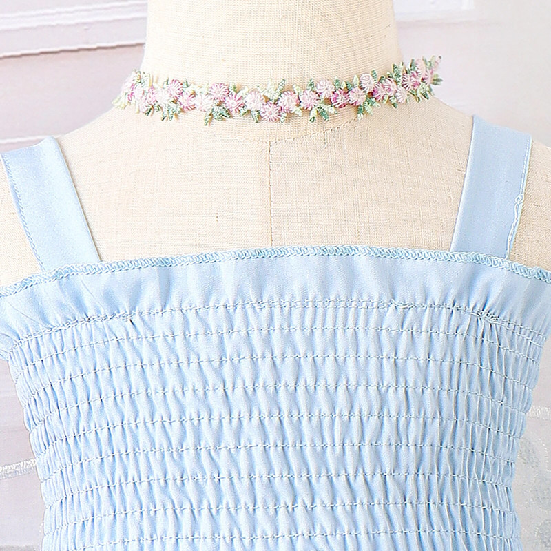 Pudcoco βρεφικό μωρό κορίτσι πριγκίπισσα φόρεμα αμάνικο με φτερά πεταλούδα Διχτυωτό φόρεμα Καλοκαιρινό καπνιστό φόρεμα 3-24 εκατ.