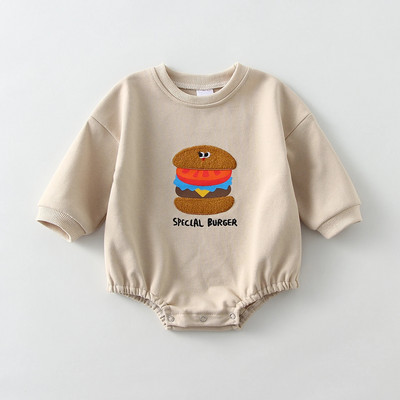 Βρεφική φόρμα για νεογέννητο αγόρι, ανοιξιάτικα, φθινοπωρινά, βρεφικά ρούχα για κορίτσι, μαλακή βαμβακερή φόρμα για μωρά Ολόσωμη βρεφική φόρμα 0-24 μηνών