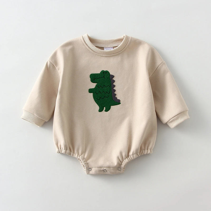 Βρεφική φόρμα για νεογέννητο αγόρι, ανοιξιάτικα, φθινοπωρινά, βρεφικά ρούχα για κορίτσι, μαλακή βαμβακερή φόρμα για μωρά Ολόσωμη βρεφική φόρμα 0-24 μηνών