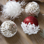 6 τμχ Χριστουγεννιάτικο μενταγιόν με πράσινη μπάλα αφρού χριστουγεννιάτικου δέντρου Διακοσμητικά χιονόμπαλα Κρεμαστά στολίδια Navidad Πρωτοχρονιάτικο Παράθυρο Διακόσμηση τοίχου