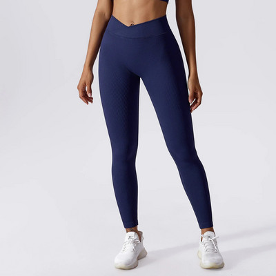 Bešavni sportski set Ženski dvodijelni 2PCS Crop Top grudnjak Tajice Odjeća za vježbanje Odjeća za fitness 2023. Odijelo za trčanje u teretani Ženska odjeća za jogu