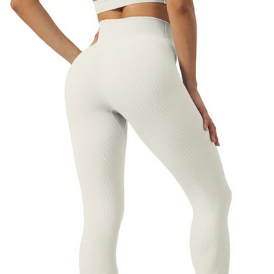 Bešavni sportski set Ženski dvodijelni 2PCS Crop Top grudnjak Tajice Odjeća za vježbanje Odjeća za fitness 2023. Odijelo za trčanje u teretani Ženska odjeća za jogu