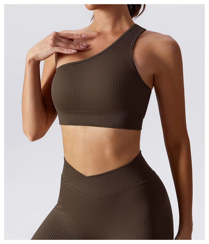 Bešavni sportski set Ženski dvodijelni 2PCS Crop Top grudnjak Tajice Odjeća za vježbanje Odjeća za fitness 2023. Odijelo za trčanje u teretani Ženska odjeća za jogu