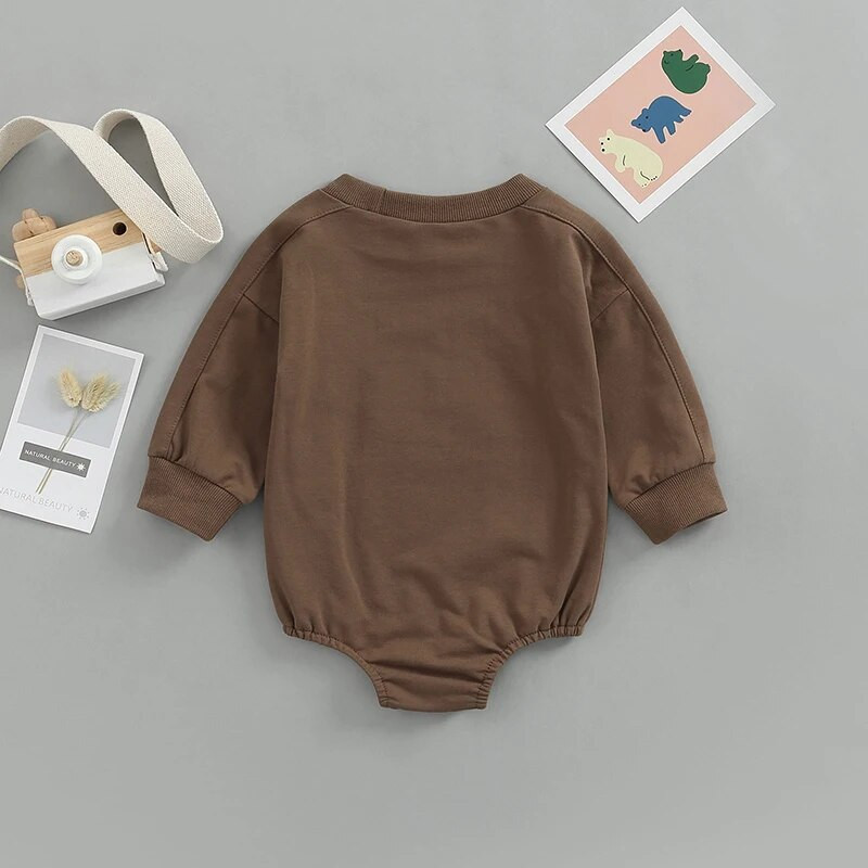 Jesenske kombinezone za novorođenčad, dojenčad, djeca, pamuk, dugih rukava, crtani dinosauri, vez, kombinezoni za dječake, djevojčice, dječja odjeća 0-18M