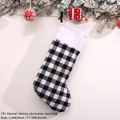 Χριστουγεννιάτικη κάλτσα με τσάντα δώρου Χριστουγεννιάτικες κάλτσες Χριστουγεννιάτικες κάλτσες για το σπίτι Noel Decor Navidad Πρωτοχρονιά 2023