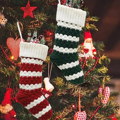 1 бр Коледен орнамент за чорап от Дядо Коледа, снежен човек и елен, висяща висулка за коледен чорап