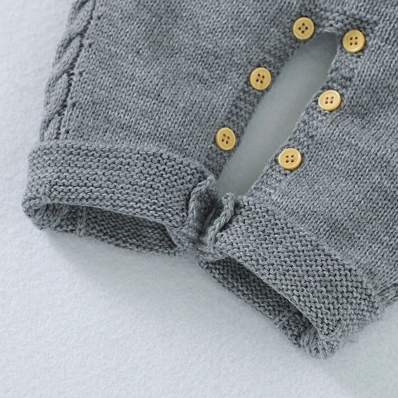 Akrilne ljetne dječje štrample Pletene bebe Grow Novorođenče Kombinezon bez rukava za malu djecu Bodi za dojenčad Mekana spavaćica