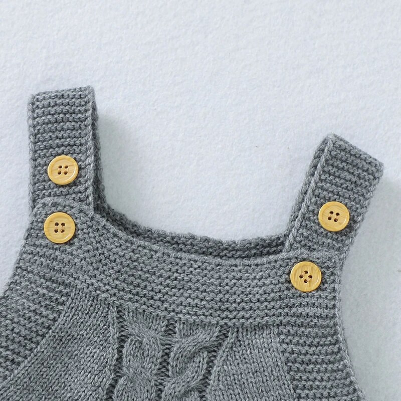 Akrilne ljetne dječje štrample Pletene bebe Grow Novorođenče Kombinezon bez rukava za malu djecu Bodi za dojenčad Mekana spavaćica