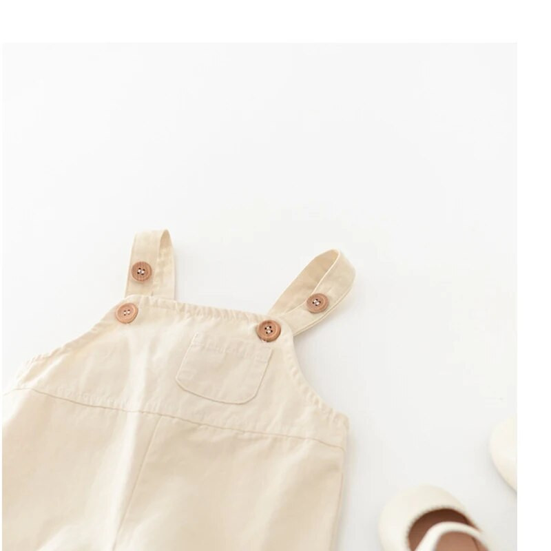 2022 Κορεάτικο φθινοπωρινό μωρό Romper Casual βρεφικές φόρμες για βρέφη κοριτσάκι Βαμβακερή ολόσωμη φόρμα νήπιο αγόρι Φαρδιά κρεμαστή παντελόνι νεογέννητα ρούχα