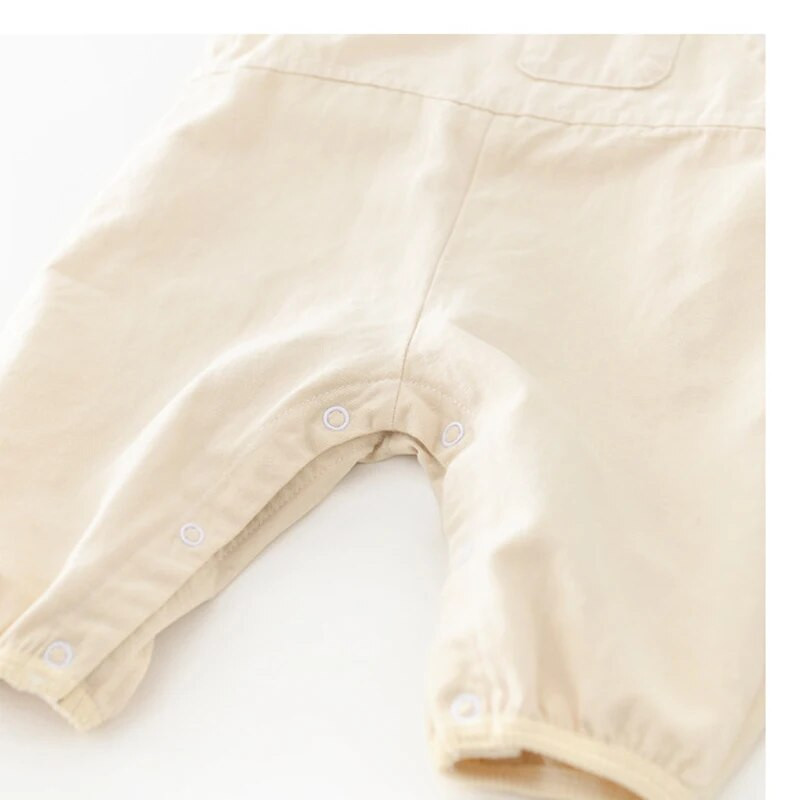 2022 Κορεάτικο φθινοπωρινό μωρό Romper Casual βρεφικές φόρμες για βρέφη κοριτσάκι Βαμβακερή ολόσωμη φόρμα νήπιο αγόρι Φαρδιά κρεμαστή παντελόνι νεογέννητα ρούχα