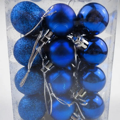 24tk 3cm kuldne roosa šampanjapunane jõulupallide kaunistus jõulupuu pallid jõulukaunistus kodu uusaasta kingitus