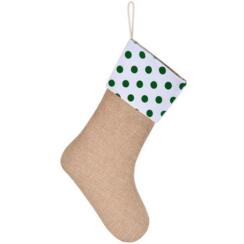 Χριστουγεννιάτικες κάλτσες τσάντες δώρου από γιούτα λινάτσα τσάντες δώρου Διακόσμηση πάρτι για το σπίτι Λινάτσα κάλτσες Χριστουγεννιάτικες θήκες για το σπίτι