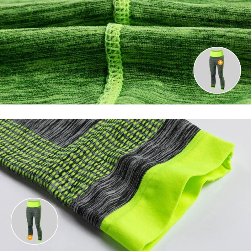 Quick Dry spordirõivad Jõusaali dressid, säärised Naiste T-särk Kostüüm Fitness sukkpüksid Spordiülikond Joogakomplekt Naistele