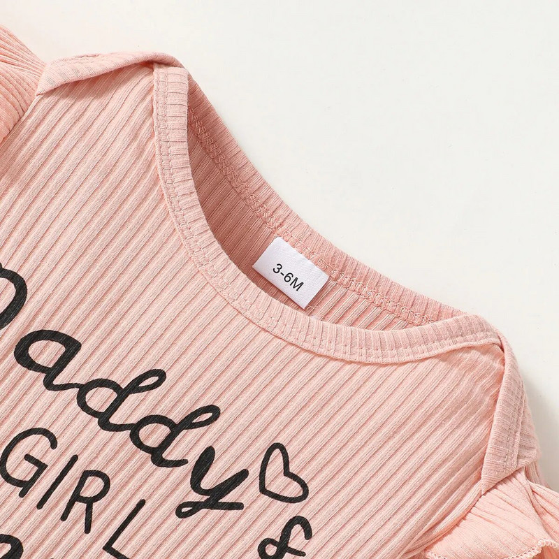 Kislány szettek betűnyomtató lányoknak hosszú ujjú kötőruha tavaszi ősz új lány felső + masnis szoknya kétrészes szett