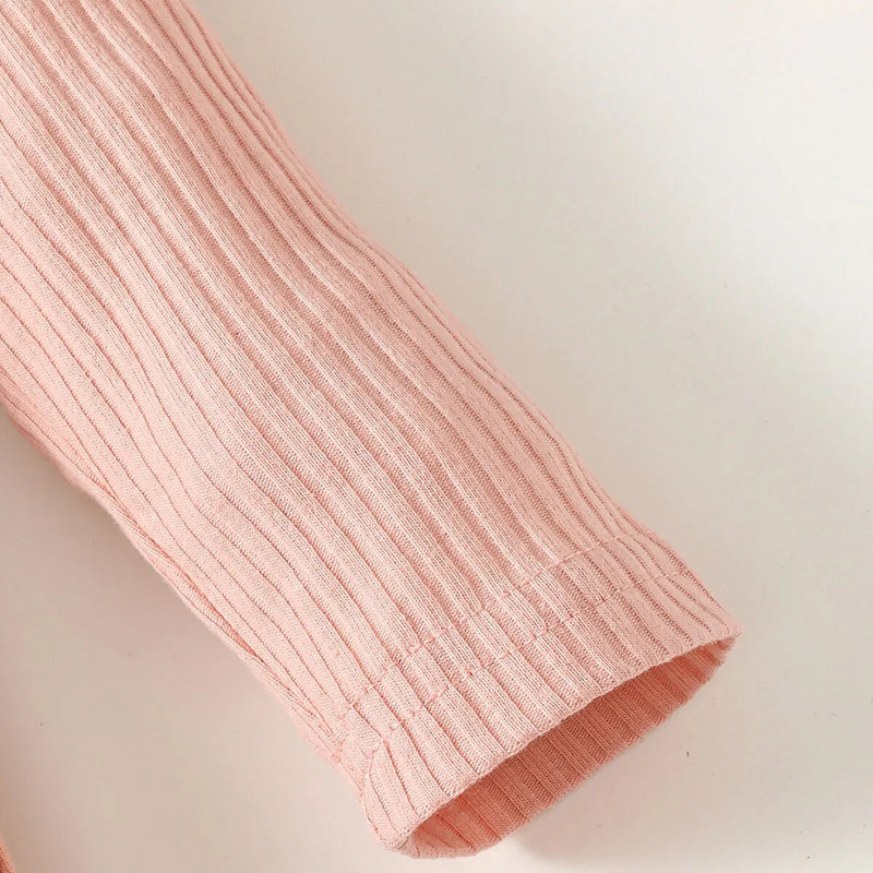 Kislány szettek betűnyomtató lányoknak hosszú ujjú kötőruha tavaszi ősz új lány felső + masnis szoknya kétrészes szett