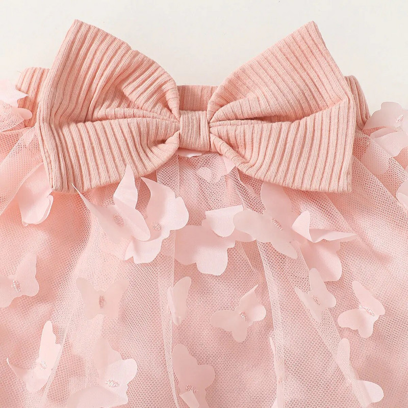 Kislány szettek betűnyomtató lányoknak hosszú ujjú kötőruha tavaszi ősz új lány felső + masnis szoknya kétrészes szett