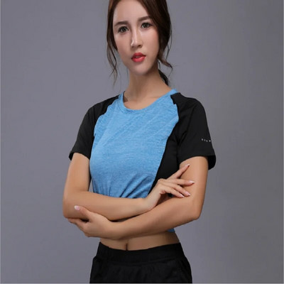 Damdos Ženska sportska odjeća Set za jogu Odjeća za fitness i teretanu Majica za tenis za trčanje+hlače Tajice za jogu Sportsko odijelo za trčanje