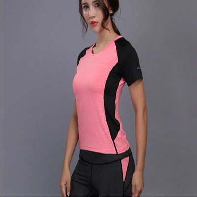 Damdos Ženska sportska odjeća Set za jogu Odjeća za fitness i teretanu Majica za tenis za trčanje+hlače Tajice za jogu Sportsko odijelo za trčanje