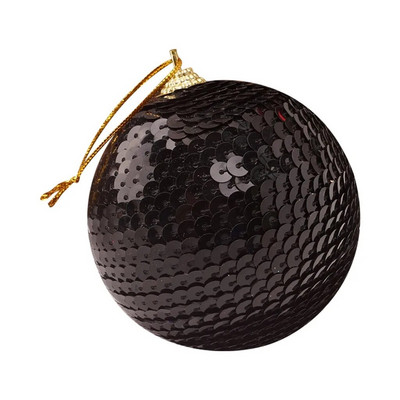 Nova svjetlucava božićna kuglica 8cm 1kom Kuglice za božićno drvce Ukrasi Božićne ukrasne kuglice Privjesci za božićno drvce 30