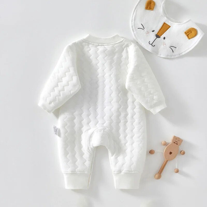 Slatki kombinezon za novorođenčad s kompletom naramenica Crtani jesen-zima dječje štrample za djevojčice i dječake Onesie odijelo za malu djecu Odjeća za dojenčad