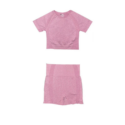 Ženski novi bešavni komplet za jogu Odjeća za teretanu Tajice za fitness + kratke majice Sportsko odijelo Ženska trenirka dugih rukava Aktivna odjeća