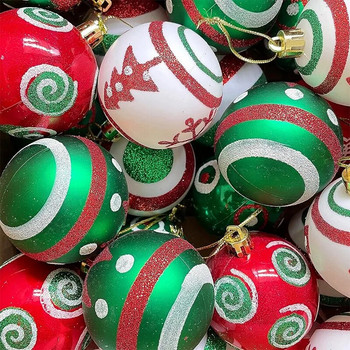2024 Καλά Χριστουγεννιάτικες Μπάλες Στολίδια Χριστουγεννιάτικο Κρεμαστό Κρεμαστό Δέντρο για το Ναυιδάδ Πρωτοχρονιάτικο Φεστιβάλ Διακόσμηση για Πάρτι στο Σπίτι