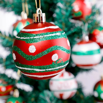 2024 Καλά Χριστουγεννιάτικες Μπάλες Στολίδια Χριστουγεννιάτικο Κρεμαστό Κρεμαστό Δέντρο για το Ναυιδάδ Πρωτοχρονιάτικο Φεστιβάλ Διακόσμηση για Πάρτι στο Σπίτι