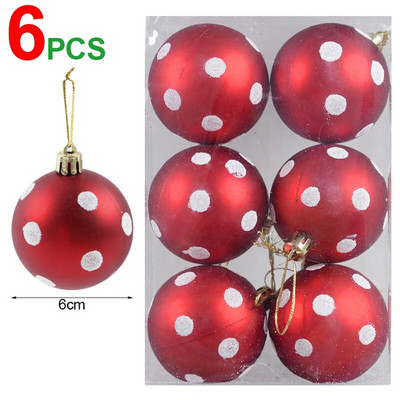 2024 Sretan Božić Kuglice Ukrasi Kugla za božićno drvce Viseći privjesak za Navidad Nova godina Dekoracija kućne zabave Festivalski pribor