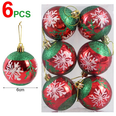 2024 Sretan Božić Kuglice Ukrasi Kugla za božićno drvce Viseći privjesak za Navidad Nova godina Dekoracija kućne zabave Festivalski pribor