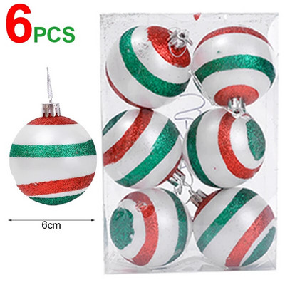 2024 Sretan Božić Kuglice Ukrasi Kugla za božićno drvce Viseći privjesak za Navidad Nova godina Dekoracija kućne zabave Festivalski pribor