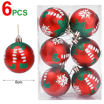2024 Sretan Božić Kuglice Ukrasi Kugla za božićno drvce Viseći privjesak za Navidad Nova godina Dekoracija kućne zabave Festivalski pribor