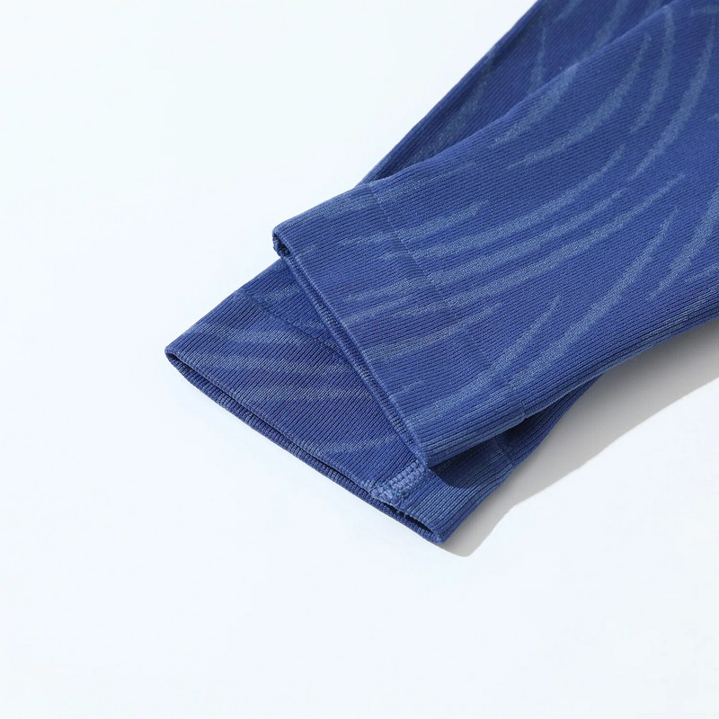 Zökkenőmentes jóga szett női hullámos mintás sport melltartó felsők Fitness magas derekú leggings, két darabból álló öltöny edzés ruhák edzőtermi ruhák