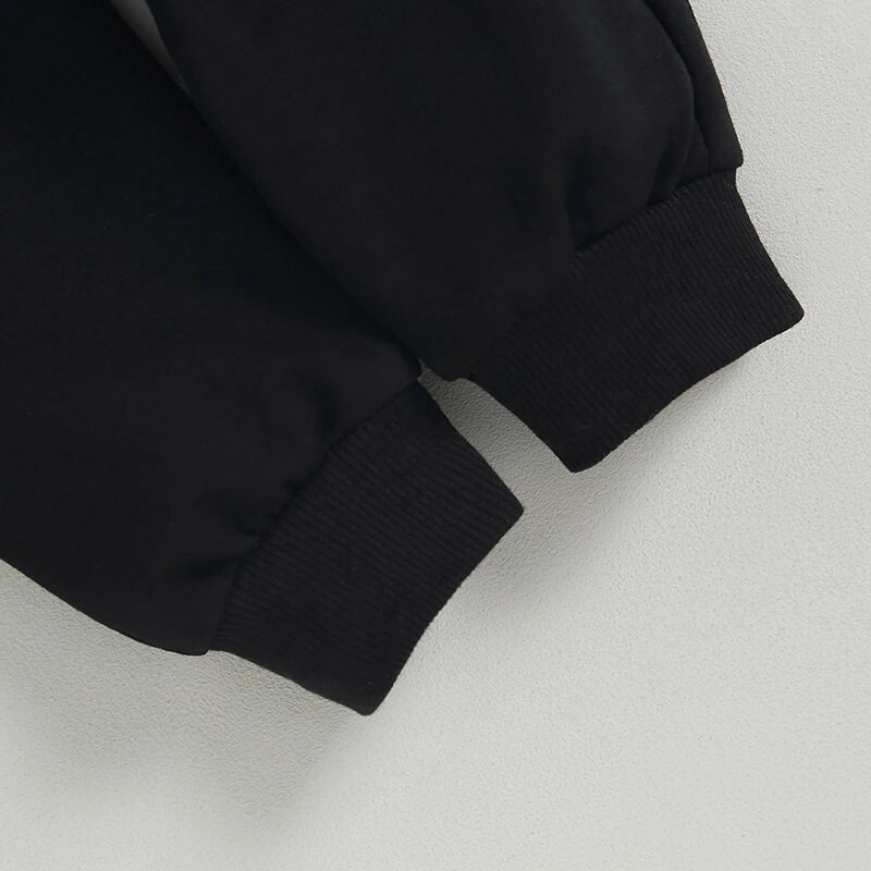 Kompleti odjeće za novorođenčad i bebe za Noć vještica od 2 komada za dječake, djevojčice, s printom kostura, dugih rukava, majica s okruglim izrezom, duge hlače