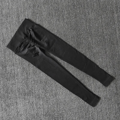 Bešavni set Odjeća za teretanu Set za jogu Ženska trenirka Sportsko odijelo s rebrastim rukavima Grudnjak za fitness Tajice s visokim strukom Komplet za vježbanje Sportska odjeća