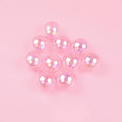 10 komada 3/4/5 cm otvorene plastične prozirne/bijele šarene ukrasne kutije za darove Ukrasi za božićno drvce Ukrasi Lopta