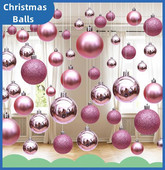 Ziemassvētku balles rotājumi Ziemassvētku eglītes piekarināmais kulons Ziemassvētku rotājumi Jaungada ballītes dekors Noņemams Ziemassvētku eglītes rotājums