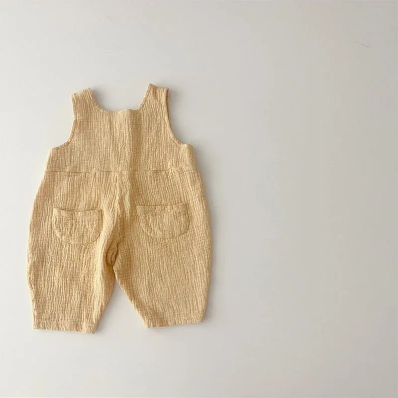 2023-as nyári kisfiúk, pamut kockás, egyrészes ruhák, tipegő lányok, ujjatlan, pántos gyerekzuha