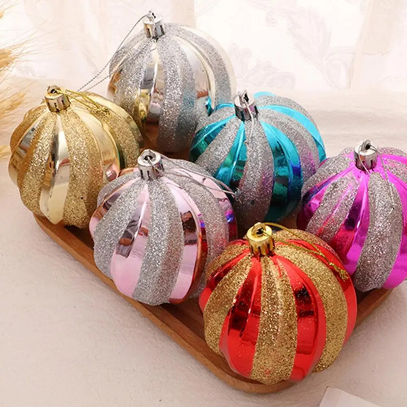 12 komada božićnih kuglica s visećim ukrasom za svadbeno drvce