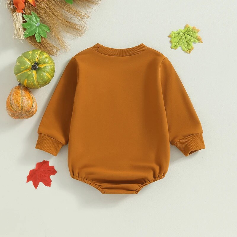 Baby 2023 Halloween Odjeća za dojenčad, malu djecu, dječake, djevojčice, majica s printom slova dugih rukava, kombinezoni, kombinezoni